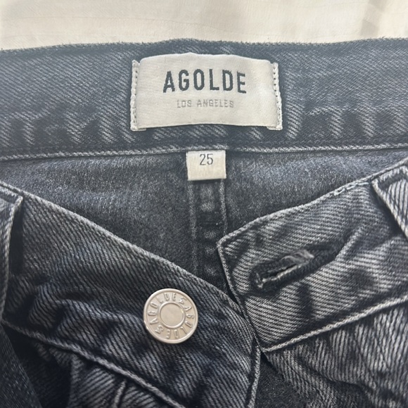 AGOLDE 90s Midrise Loose Jeans in Photogram - Picture 4 of 5